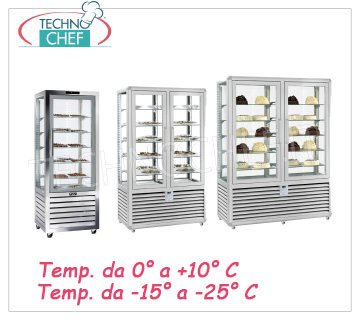 Vetrine frigor/freezer per pasticceria 