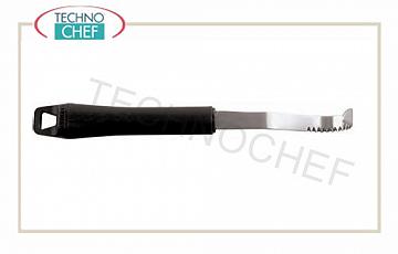 Technochef - Arriccia burro con manico in Polipropilene,  cod. 48280-11 Arricciaburro, inox 18/10, impugnatura in polipropilene, lungo cm 21,5