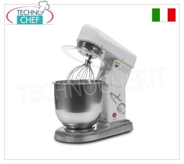 Impastatrice Planetaria con vasca inox da lt.5, dim.mm.380x240x400h