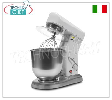 Impastatrice Planetaria con vasca inox da lt.7,5, dim.mm.380x240x420h