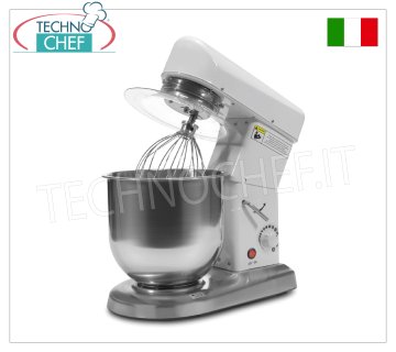 Impastatrice Planetaria con vasca inox da lt.10, dim.mm.380x240x445h