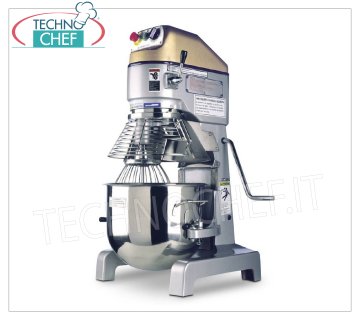 BAKERMIX - Impastatrice Planetaria Professionale, vasca inox da lt. 23,75