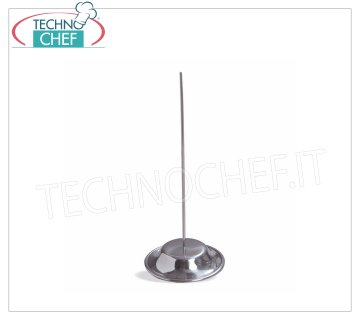 Portascontrini-Portascomande a Spillone, inox, alto 22 cm