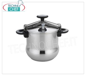 Pinti - Pentole a pressione Inox,  lt.11, Professionale