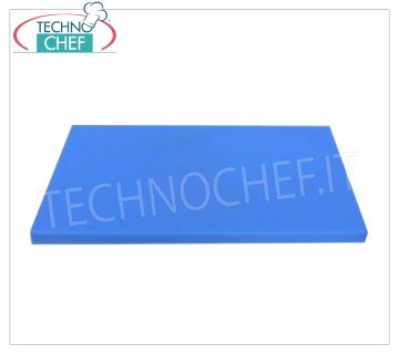 Technochef - Taglieri in polietilene Tagliere in polietilene con fermo, colore blu