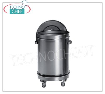 Pattumiere in acciaio inox