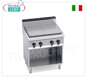 TECHNOCHEF - CUCINA TUTTAPIASTRA ELETTRICO su VANO a GIORNO, Kw.9, Mod.E7TPM