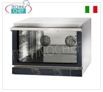 TECNODOM - FORNO CONVEZIONE Elettrico per 3 Teglie mm 600x400, - dim.mm.775x700x560h