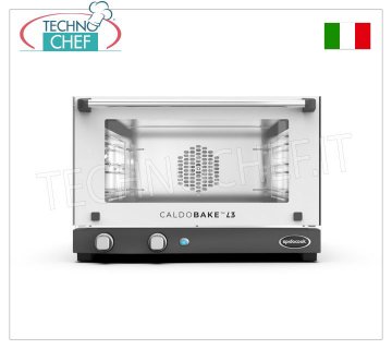 Spidocook - FORNO CONVEZIONE Elettrico per 3 Teglie da mm 460x330, Dim. mm. 600x587x402h