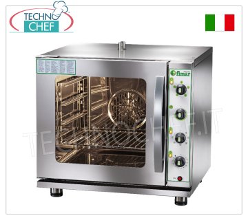 Fimar - Forno Convezione Gas gpl, 4 Teglie GN 2/3, comandi meccanici, Mod.FN423/G FORNO CONVENZIONE A GAS GPL, Ventilato, Professionale per GASTRONOMIA, CAMERA per 4 TEGLIE GASTRO-NORM 2/3 (mm 325x353), controllo termostatico, comandi manuali, Potenza Termica Kw.4,00, V.230/1, Peso 38 Kg, dim.mm.620x645x615h