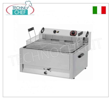 Friggitrice Elettrica lt 16 per Pasticceria, Mod. FPR16,