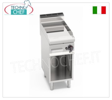 FRY TOP a GAS con PIASTRA LISCIA in compound, Mod. G7FL4M/CPD