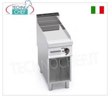 FRY TOP ELETTRICO con PIASTRA LISCIA in compound, Mod. E9FL4M/CPD