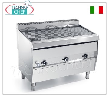 GRILL VAPOR a GAS versione su MOBILE, 3 Moduli - ARRIS - Serie 700 - Dim. mm 1195x700x850h -- Richiedere Preventivo