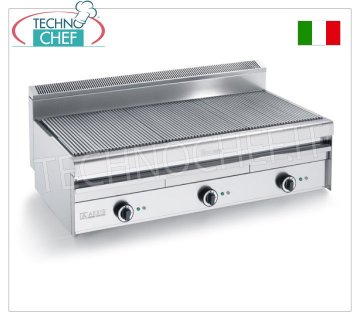 GRILL VAPOR ELETTRICO versione TOP, 3 Moduli indipendenti - ARRIS - SERIE 550 - Richiedere Preventivo