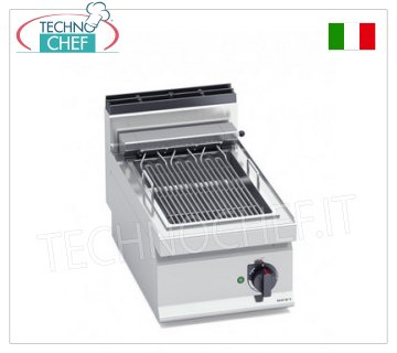 TECHNOCHEF - GRIGLIA ELETTRICA, 1 modulo TOP, Kw.4,08, Mod.E7CG40B