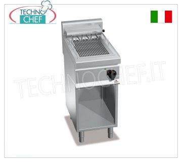 TECHNOCHEF - GRIGLIA ELETTRICA, 1 modulo su VANO a GIORNO, Kw.4,08, Mod.E7CG40M GRIGLIA ELETTRICA, BERTOS, Linea MACROS 700, Serie ELECTRIC GRILL, 1 modulo su VANO a GIORNO, V.400/3+N, Kw.4,08, Peso 49 Kg, dim.mm.400x700x900h