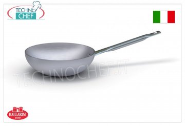 Ballarini - PADELLA WOK a MANTECARE, spessore 3 mm, Professionale