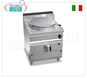 TECHNOCHEF - Pentola Cilindrica a Gas da lt.100, Riscaldamento diretto, Mod.G9P10D