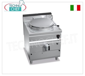 TECHNOCHEF - Pentola Cilindrica a Gas da lt.150, Riscaldamento diretto, Mod.G9P15D