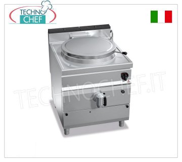 TECHNOCHEF - Pentola Cilindrica a Gas da lt.200, Riscaldamento diretto, Mod.G9P20D