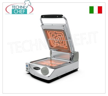 SPIDOCOOK - Piano Cottura Elettrico con Piastra in Vetroceramica Liscia Trasparente, Mod.SP010PT