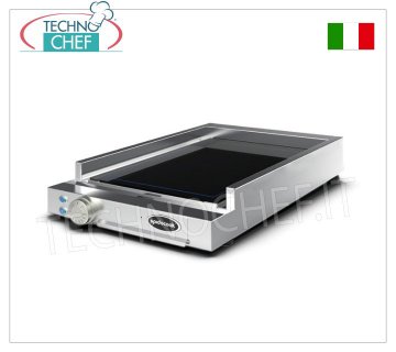 SPIDOCOOK - Piano Cottura/Fry Top Elettrico in Vetroceramica LISCIA,  Mod.SP200