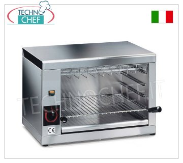 SALAMANDRA ELETTRICA FISSA in ACCIAIO INOX