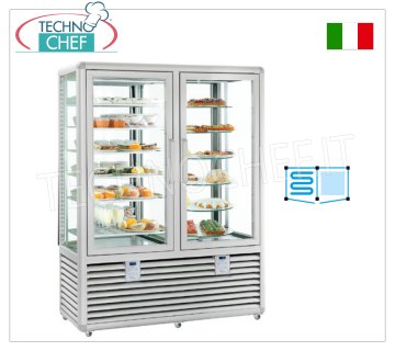 TECHNOCHEF - Vetrina Combinata per Gelateria e Pasticceria, temp. -15°-25°C/+4°+10°C, Mod.CPG900S/V