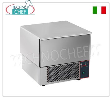TECNODOM - Abbattitore di Temperatura per 3 teglie GN 1/1  (mm 325x530) o Teglie Pasticceria mm 600x400