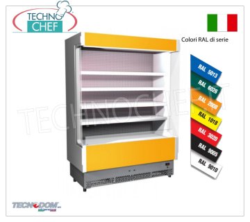 Frigor Murale Espositore, Linea VULCANO Profondo 60 cm,LUNGO 148 cm,con e senza gruppo refrigerante