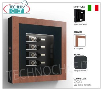 QUADRO VINO REFRIGERATO, 4 BOTTIGLIE, Temp.+12°/+18°