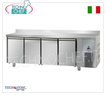 TECNODOM - TAVOLO CONGELANTE/FREEZER 4 porte con Alzatina, lt.670