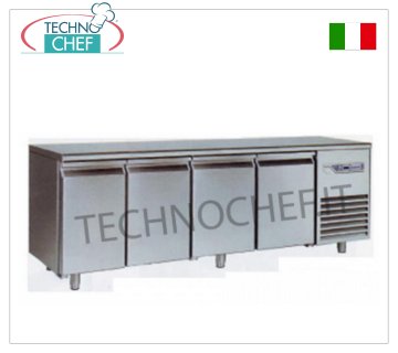 Tavoli refrigerati smontabili Tavolo refrigerato smontabile, 4porte, ventilato,temp. -2°+8°, lt.600