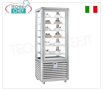 TECHNOCHEF - Vetrina Congelante per Gelateria, Temp.-15°-25°C, 1 Porta, lt.427, Mod.CGL450S