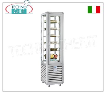 TECHNOCHEF - Vetrina Congelante per Gelateria 1 Porta, Temp.-15°-25°C, lt.250, Mod.CGL250S