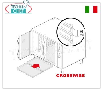 TECHNOCHEF -  Armadio di lievitazione per 14 teglie da mm 600x400