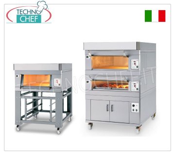 Forno modulare elettrico statico per pasticceria camera da mm 600x1200, Linea PAST FOOD