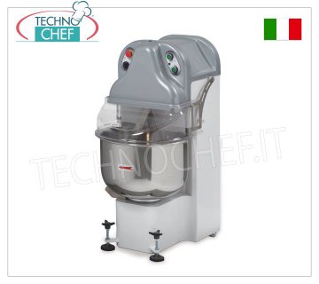 Technochef - IMPASTATRICE a BRACCIA TUFFANTI da Kg 23 (vasca da lt.40), dim.mm.460x690x1100h