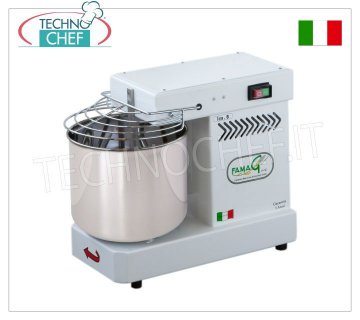 FAMAG -  Impastatrice a Spirale da 8 Kg (vasca da lt.11), dim.mm.520x280x530h