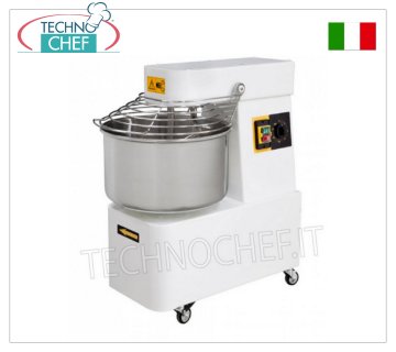 IMPASTATRICE a SPIRALE da 5 Kg (vasca da lt.7), dim.mm.240x500x500h