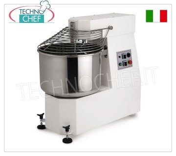 IMPASTATRICE a SPIRALE da 60 Kg (vasca da lt.75), dim.mm.1020x575x1010h
