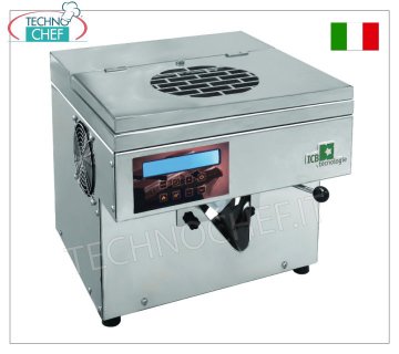 Temperatrice per cioccolato con Vasca da 2,5 Kg Max a ciclo, raffeddamento ad Aria, mod. BETATEMPER