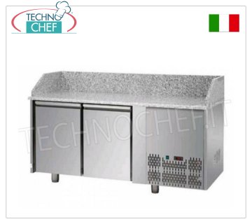 Banco Pizza Refrigerato, 2 Porte, dim.mm.1610x750x1030h