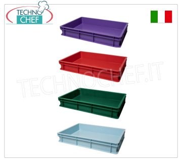 Cassetta pagnotte-impasti pizza da cm 60x40x7h, disponibili in diversi colori