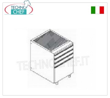 Cassettiere portapagnottine pizza