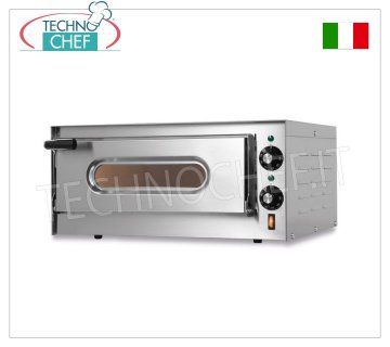 Forno Elettrico per 1 Pizza, Camera da cm 41 x 36, comandi Meccanici, mod. SMALL G