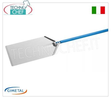 Gi-Metal - Pala in alluminio per pinza romana, Linea Azzurra, lunghezza manico cm 150