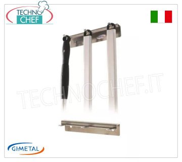 Gi-Metal -  Portapale da parete 3 posti - mod.ACH-PP3