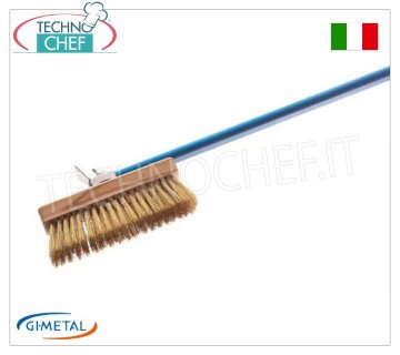 Gi.Metal - Spazzola Ortientabile con Setole Ottone - mod.AC-SP